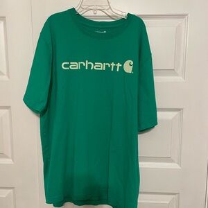 Carhartt Men's Green T-Shirt large